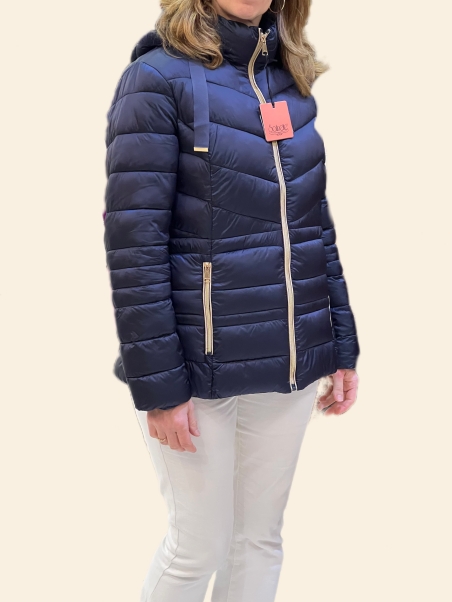 PARKA MUJER BRILLO CORTA 028TAMARA