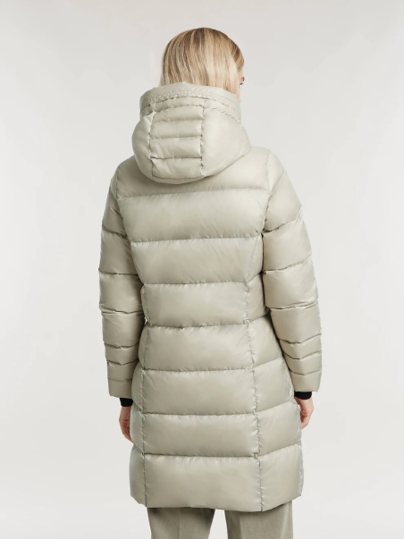 PARKA PLUMAS LARGO CON CAPUCHA RESET 2760243