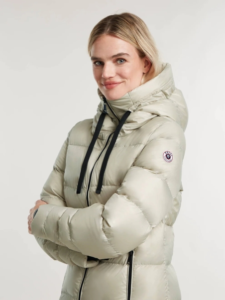 PARKA PLUMAS LARGO CON CAPUCHA RESET 2760243