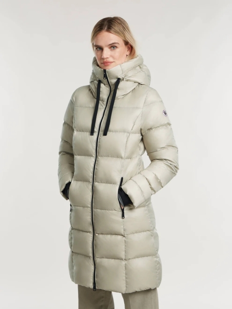 PARKA PLUMAS LARGO CON CAPUCHA RESET 2760243