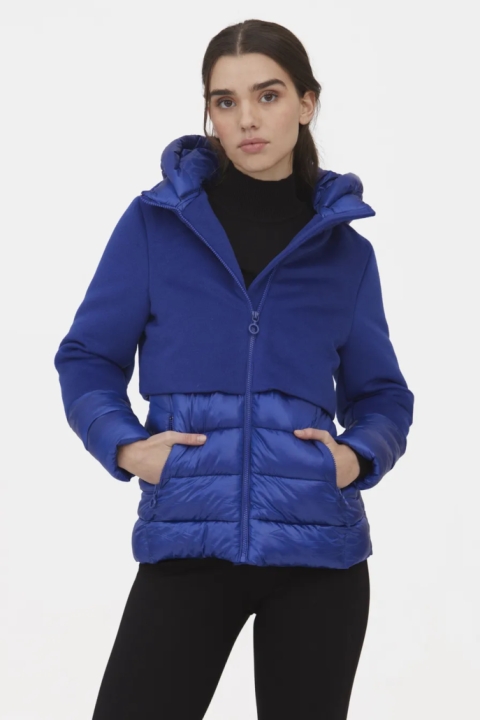 PARKA COMBINADA CON PAÑO 4903