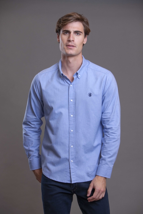 CAMISA HOMBRE OXFOR LISA CORONEL TAPIOCA 11495FAMA 2