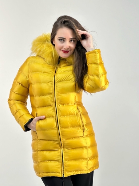 PARKA MUJER BRILLO REVERSIBLE SOLE