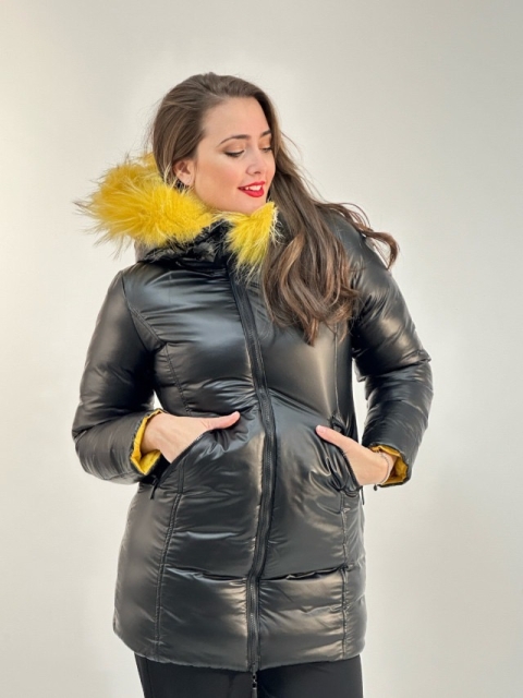 PARKA MUJER BRILLO REVERSIBLE SOLE 2