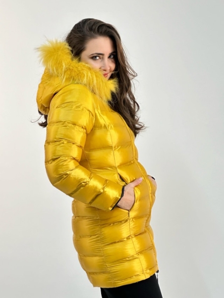 PARKA MUJER BRILLO REVERSIBLE SOLE