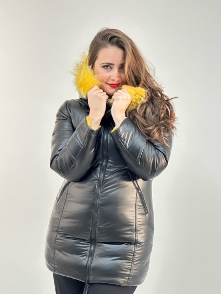 PARKA MUJER BRILLO REVERSIBLE SOLE