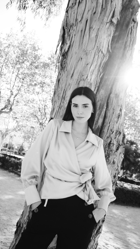 BLUSA CRUZADA PAOLA LE GODET 2549