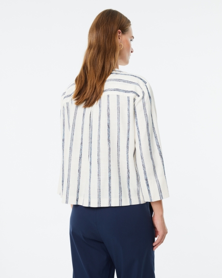 CHAQUETA RAYAS LINO PAZ TORRAS 51848