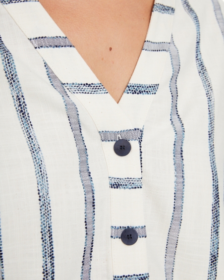 CHAQUETA RAYAS LINO PAZ TORRAS 51848