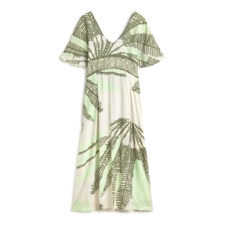 VESTIDO ESTAMPADA MIDI PAZ TORRAS 31148