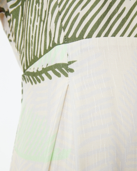 VESTIDO ESTAMPADA MIDI PAZ TORRAS 31148