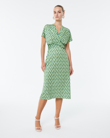 VESTIDO ESTAMPADO PAZ TORRAS 30648