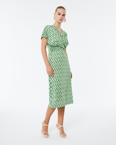 VESTIDO ESTAMPADO PAZ TORRAS 30648