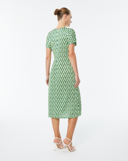 VESTIDO ESTAMPADO PAZ TORRAS 30648