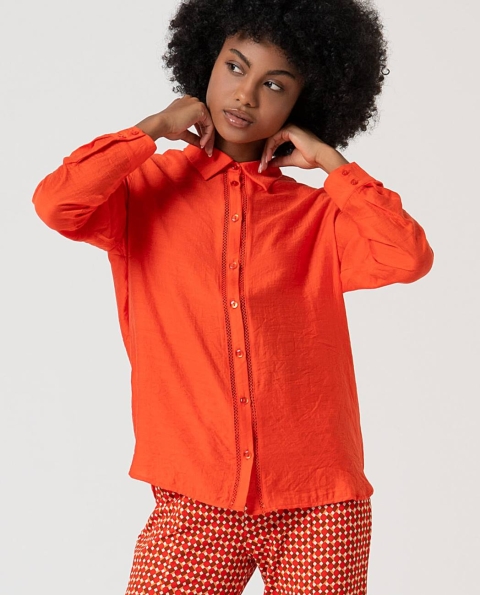BLUSA M/L TIRA BORDADA