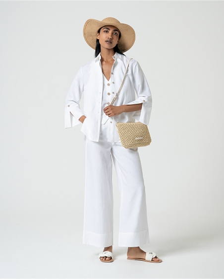 BLUSA MANGA FRANCESA LINO SURKANA 525TINE125