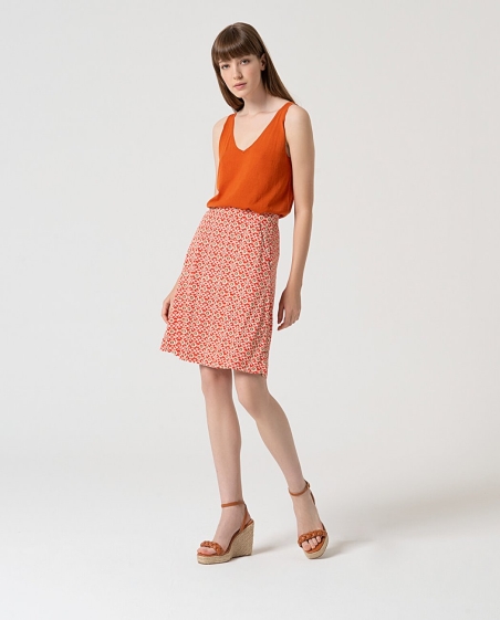 FALDA CORTA ESTAMPADA SURKANA 515KAVI617