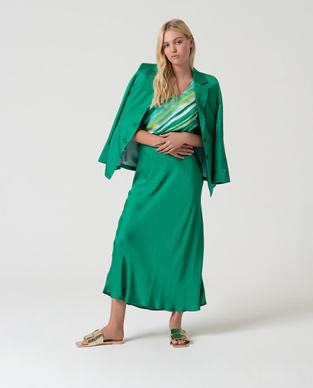 BLUSA TIRANTE ESTAMPADO DIAGONAL SURKANA 525ORSA024