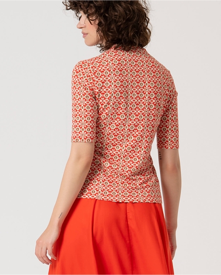 CAMISETA CUELLO ESTAMPADA SURKANA 515KAVI018