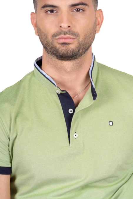 POLO CUELLO MAO JASPE YELLOW SKIN 532