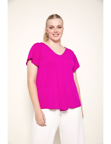 CAMISETA LISA PICO ANVITO 4619