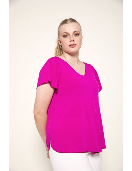 CAMISETA LISA PICO ANVITO 4619