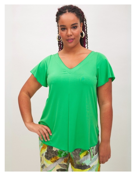 CAMISETA LISA PICO ANVITO 4619