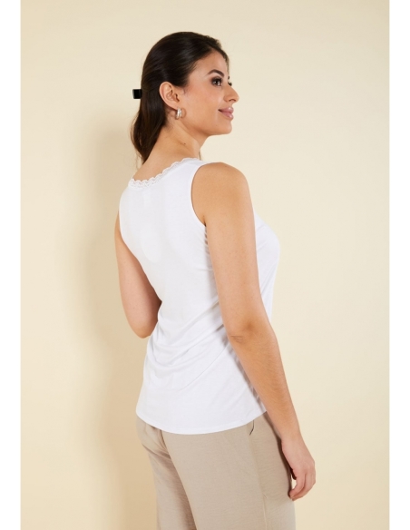 BLUSA SIN MANGA LENCERA ANVITO 6970