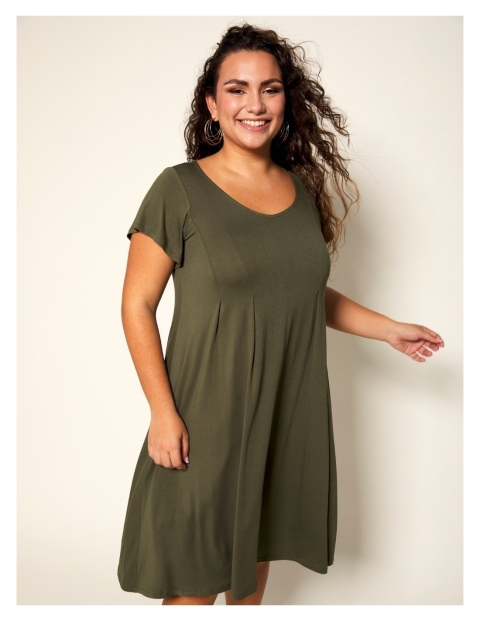 VESTIDO LISO ANVITO 4734