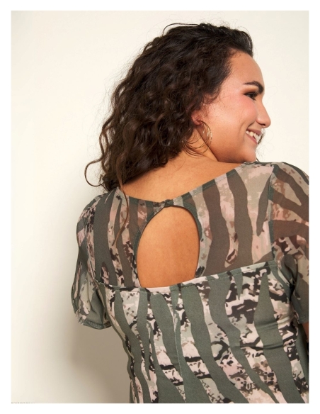 VESTIDO COMBI TUL ANVITO 4684